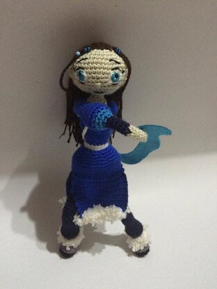 Avatar Katara Waterbender amigurumi