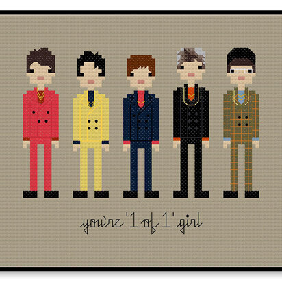 SHINee - PDF Cross Stitch Pattern