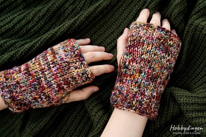 Colors of Autumn Wrist Warmers