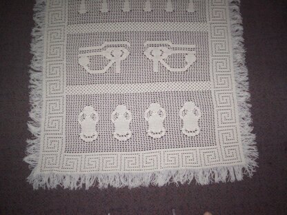 Egyptian Sampler Afghan C-046