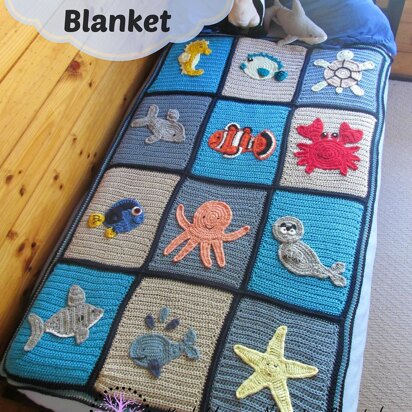 Under the Sea Blanket Base Pattern (No Appliques)