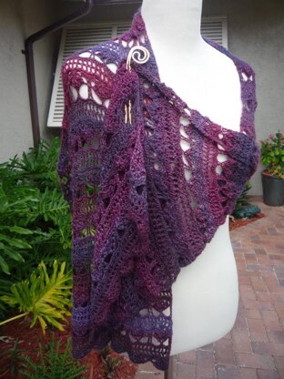 Cascading Stylish Shawl