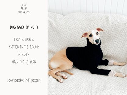 Knitted whippet 2024 jumper pattern