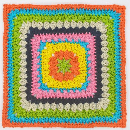 Constance Granny Square 8"