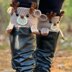 Peeping Reindeer Boot Cuffs