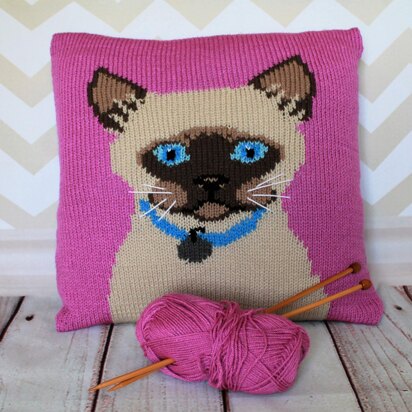 Siamese Cat Cushion Cover