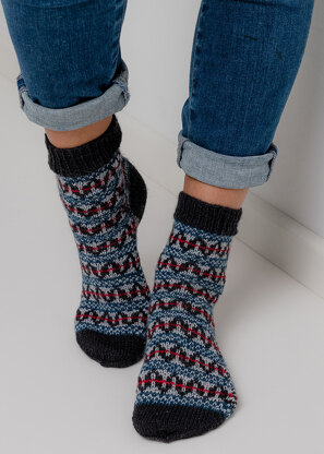 Rio Grande Socks in Regia 4 Ply 50g - 4530 - Downloadable PDF