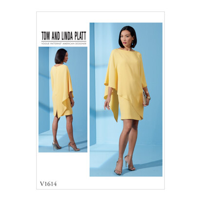 Vogue Misses' Dress V1614 - Sewing Pattern