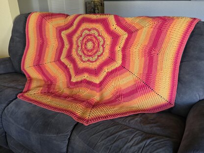 Mandala Octagon Fire