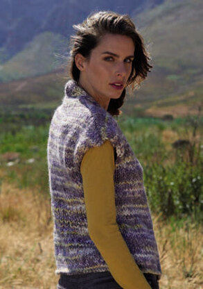 Woman’s Waistcoat in Sirdar Tundra Super Chunky - 8073 - Downloadable PDF