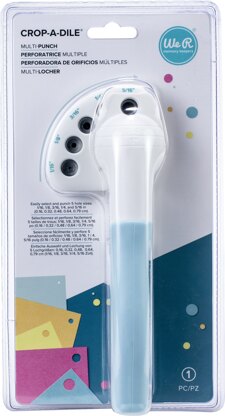 We R Memory Keepers Crop-A-Dile Multi-Punch - Aqua