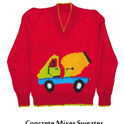 Cement/Concrete Mixer Sweater