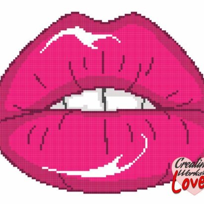 Pink lips C2C Graphgan