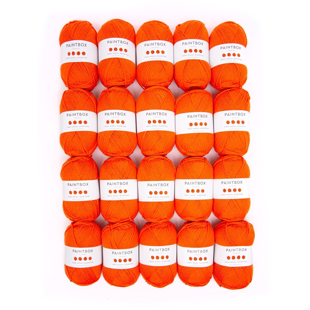 Paintbox Yarns 100% Wool Worsted Superwash 20 Ball Value Pack - view 2