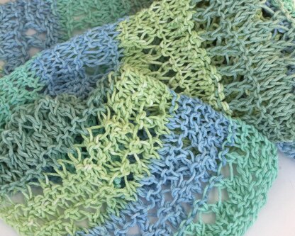 Three Easy Knit Lace Scarves