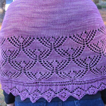 Lockerbie Long Wingspan Shawl