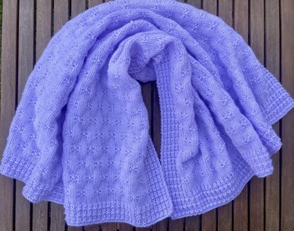 Blushing Bloom Blanket