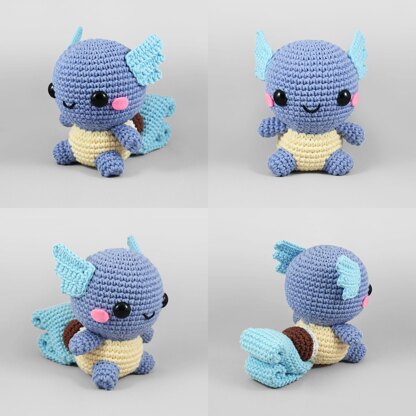 VinCrafty's Squirtle, Wartortle & Blastoise Pattern