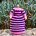 Primrose Peg Doll Knitting Pattern - Toy Knitting Pattern