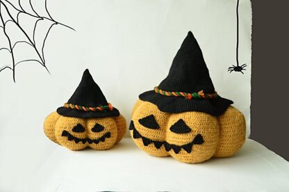 Jack O Lantern Crochet Pattern Set