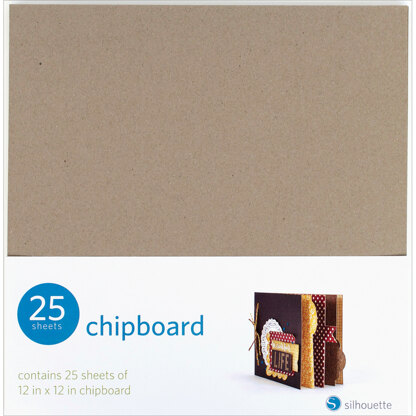 Silhouette America Silhouette Chipboard 12"X12" 25/Pkg - 044395
