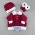 Nancy baby coat knitting pattern newborn