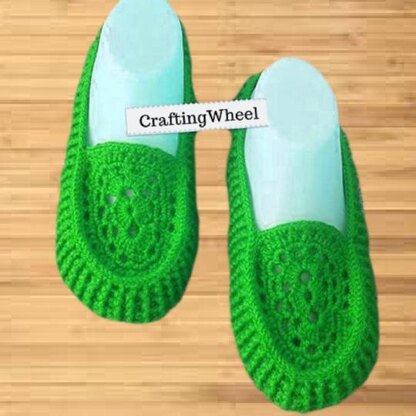 Crochet women shoes