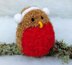 Cosy Robin with Ear Muffs - Chocolate Orange Cover