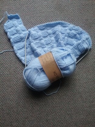 blue baby cardi