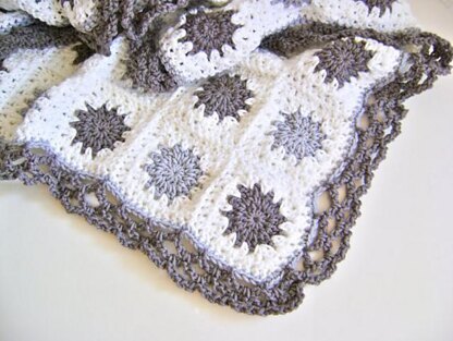 Grey Granny Goodness Blanket