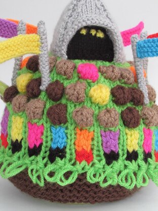 Glastonbury festival tea cosy