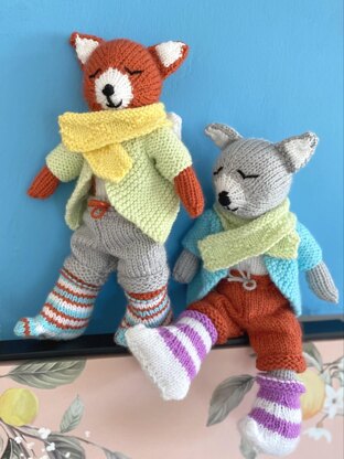 Fox In Socks & Little Wolf Toys