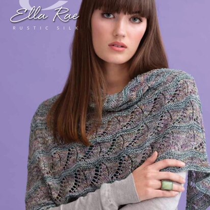 Madelyn Schal aus Ella Rae Rustic Silk - 15720 - Downloadable PDF