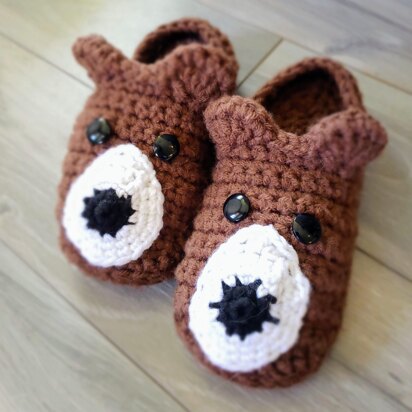 Children's Bear Slippers