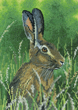 Heritage Crafts Hare Cross Stitch Kit