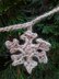 Christmas tree jute garland