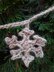 Christmas tree jute garland