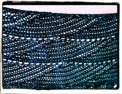 Rainstorm Shawl