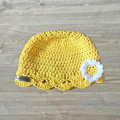 Daisy Baby Hat