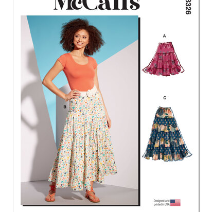McCall's Misses' Skirts M8326 - Sewing Pattern