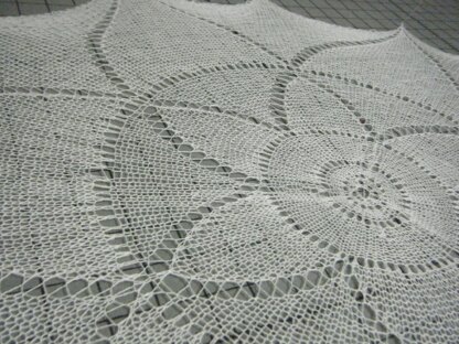 Flower Pie Shawl