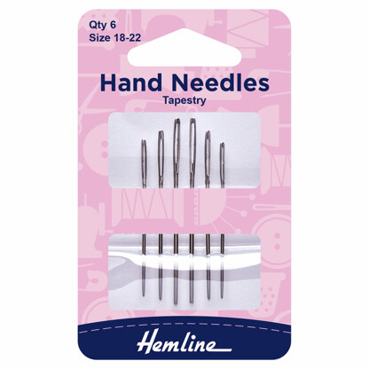 Hemline Tapestry Needles Size 18-22