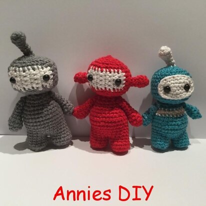 Cute Amigurumi robot