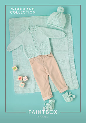 Woodland Friends - Free Layette Knitting Pattern For Babies in Paintbox Yarns Baby DK