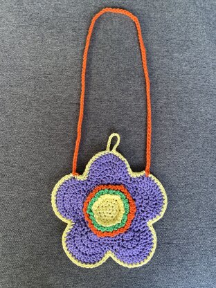 Flower Crochet Bag