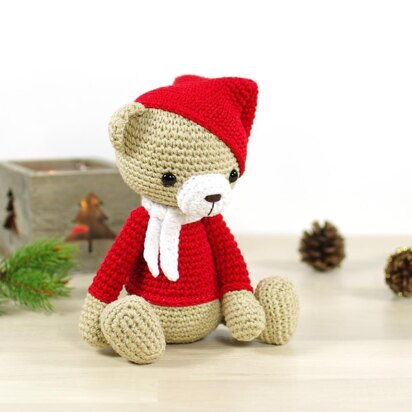 Christmas teddy bear