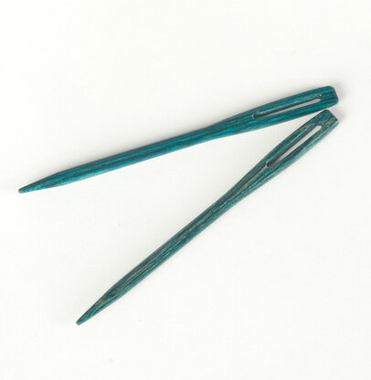 Knitter's Pride Teal Wooden Darning Needles