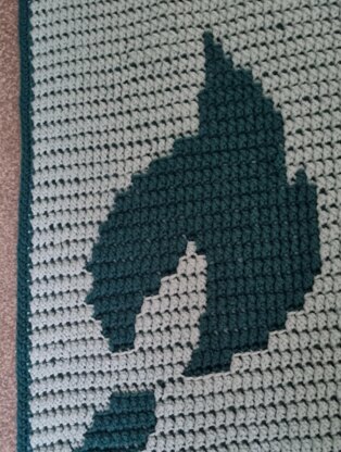 Tiny Flame Baby Blanket