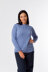 Yvonne Jumper - Knitting Pattern for Women in MillaMia Naturally Soft Merino by MillaMia