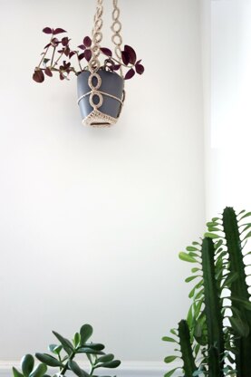 Crochet Rings Plant Hanger